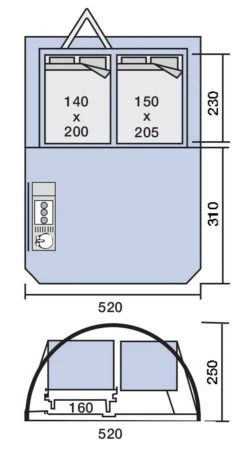 Jamet Jametic Panorama Easy AccessSpecial Edition Vouwwagen 9 Jamet Jametic Panorama Easy AccessSpecial Edition Vouwwagen -Buiten Kamperen Winkel 100160 000 08 4