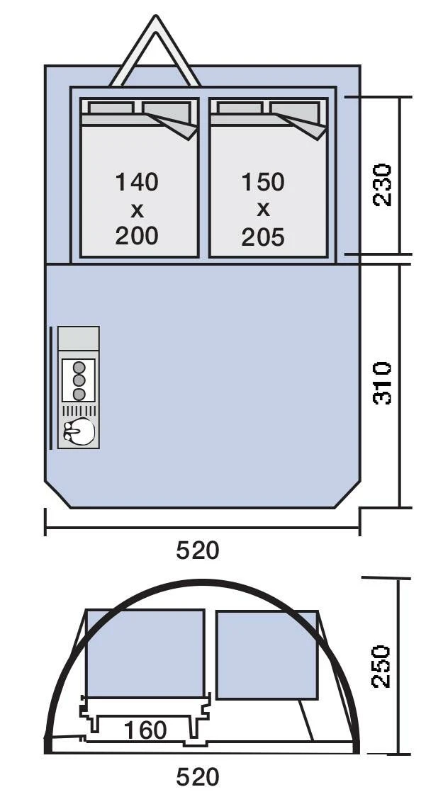 Jamet Jametic Panorama Easy AccessSpecial Edition vouwwagen Jamet Jametic Panorama Easy AccessSpecial Edition Vouwwagen -Buiten Kamperen Winkel 100160 000 08 4