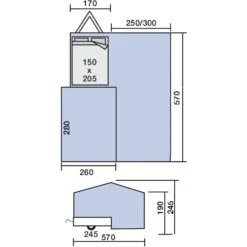 Jamet Duo Luxe XL Vouwwagen 2023 8 Jamet Duo Luxe XL Vouwwagen 2023 -Buiten Kamperen Winkel 100162 000 07 4