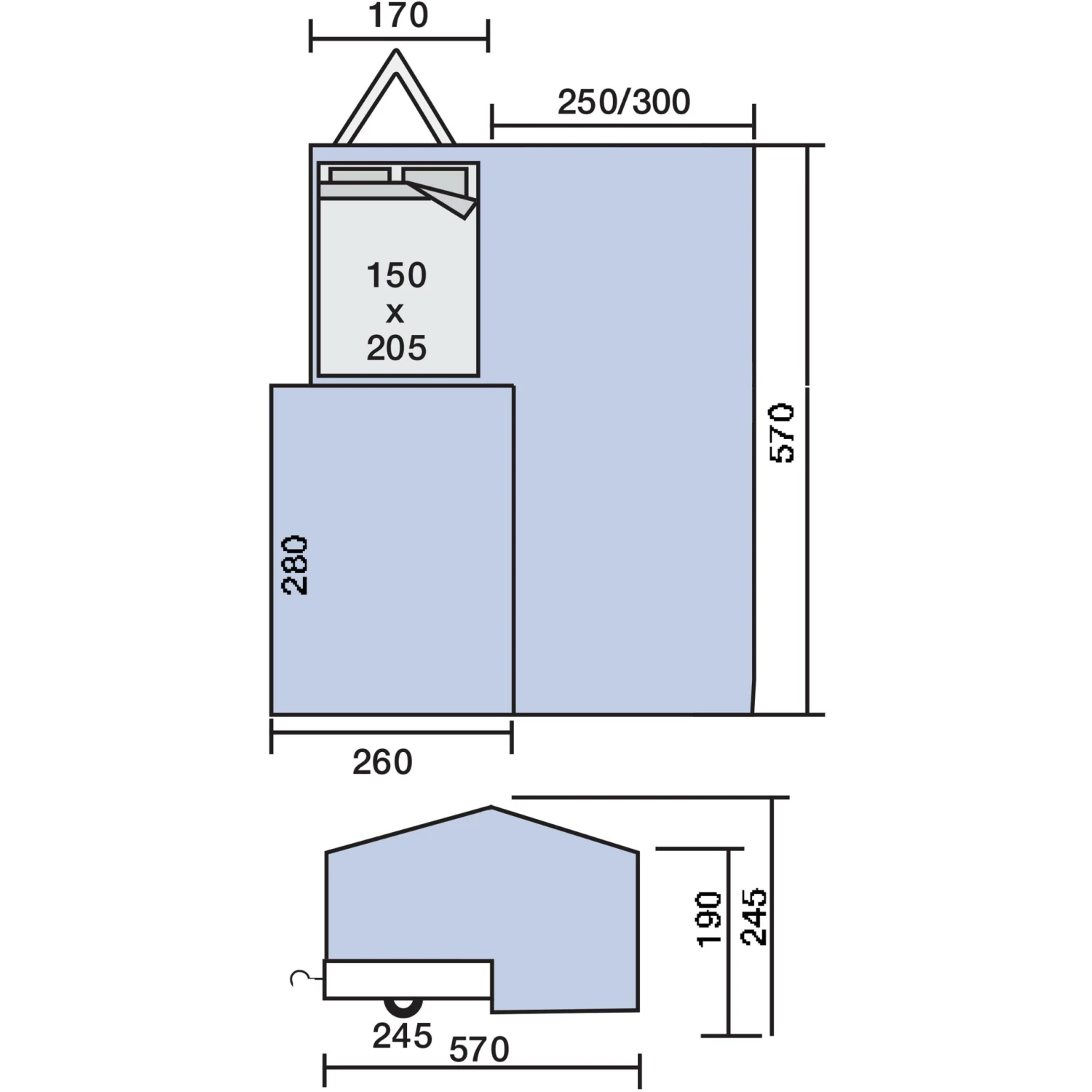 Jamet Duo Luxe XL vouwwagen 2023 Jamet Duo Luxe XL Vouwwagen 2023 -Buiten Kamperen Winkel 100162 000 07 4 scaled