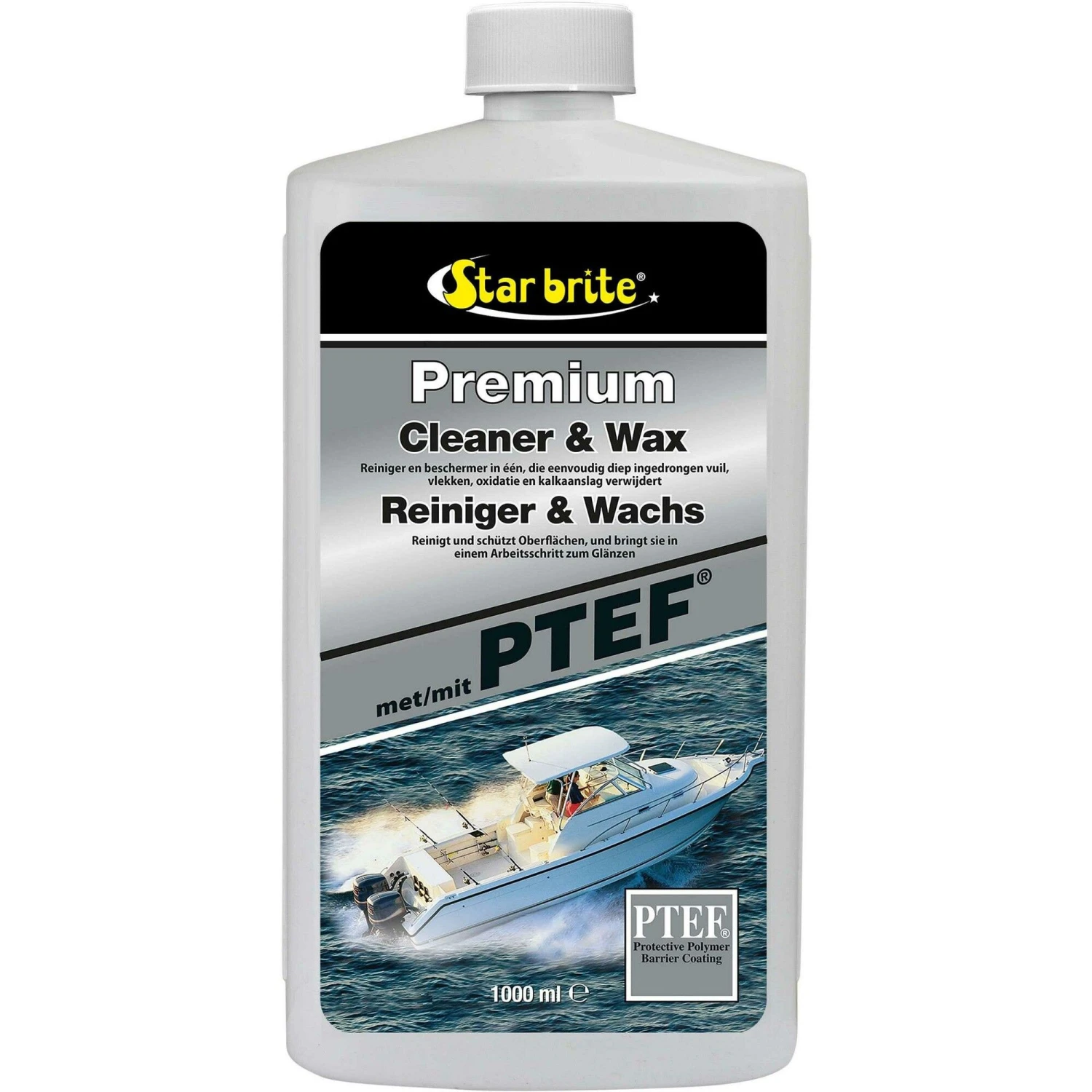 Star Brite Premium cleaner en wax met PTEF 1 liter Star Brite Premium Cleaner En Wax Met PTEF 1 Liter -Buiten Kamperen Winkel 106653 099 01 2