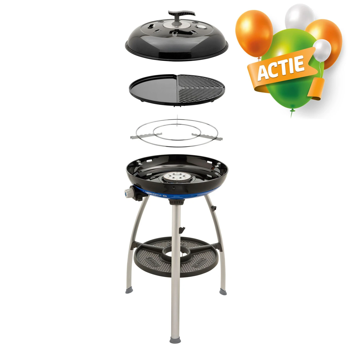 Cadac Carri Chef 50 BBQ Plancha Combo gasbarbecue Cadac Carri Chef 50 BBQ Plancha Combo Gasbarbecue -Buiten Kamperen Winkel 107072 990 01 2