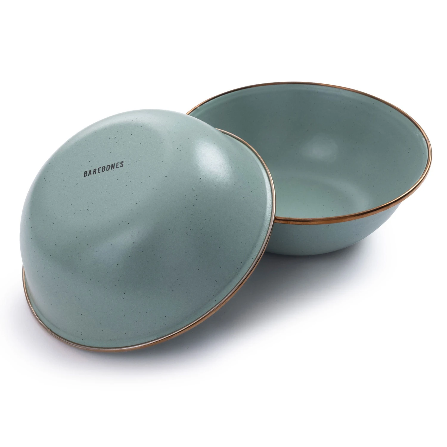 Barebones Emaille schaal mint 2-pack Barebones Emaille Schaal Mint 2-pack -Buiten Kamperen Winkel 107151 300 02