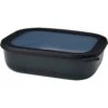 Mepal Cirqula Multikom Rechthoekig 2 Liter Nordic Black -Buiten Kamperen Winkel 107936 990 01