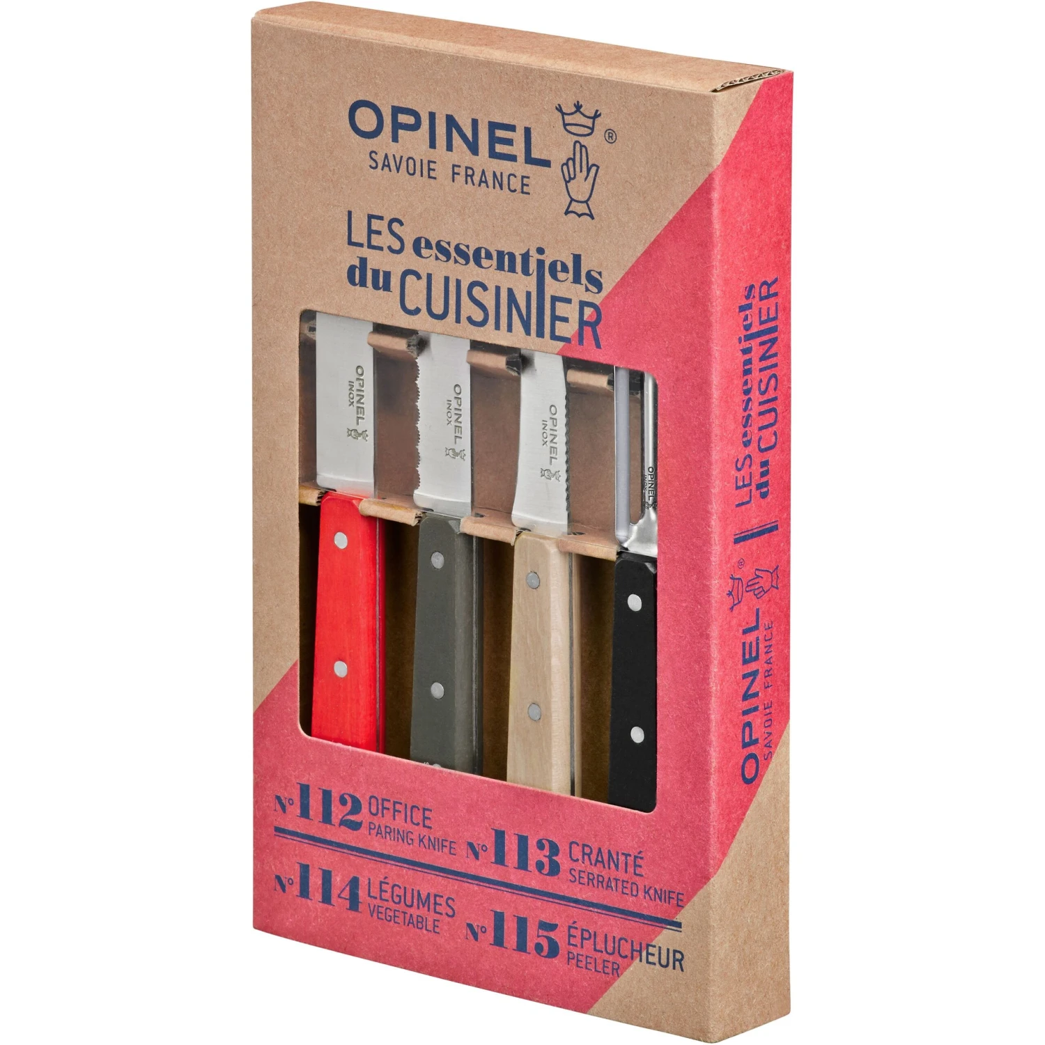 Opinel Olivier keukenset multi 4-delig Opinel Olivier Keukenset Multi 4-delig -Buiten Kamperen Winkel 108522 500 02 scaled