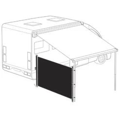 Thule Windscherm Voor Cassetteluifel -Buiten Kamperen Winkel 110575 000 03 1