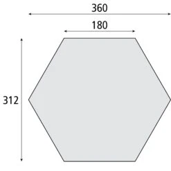 Bardani Quick Lodge 6 Partytent 360 X 312 7 Bardani Quick Lodge 6 Partytent 360 X 312 -Buiten Kamperen Winkel 111904 900 06 2