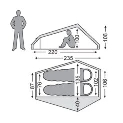 Nordisk Telemark 2 LW Lichtgewicht Tent 4 Nordisk Telemark 2 LW Lichtgewicht Tent -Buiten Kamperen Winkel 111985 300 03 1