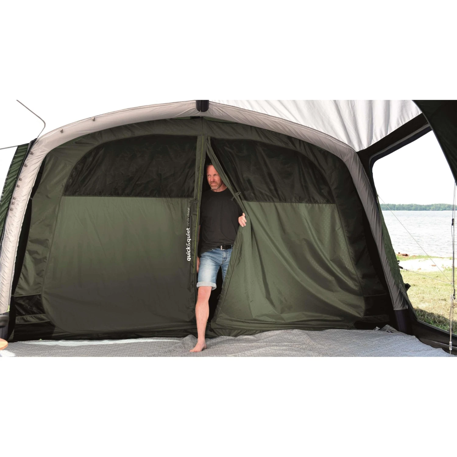 Outwell Rosedale 4PA opblaasbare tent Outwell Rosedale 4PA Opblaasbare Tent -Buiten Kamperen Winkel 111990 300 02 1 scaled