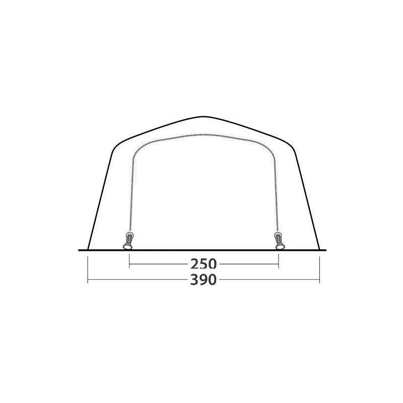 Outwell Wood Lake 6ATC opblaasbare tent Outwell Wood Lake 6ATC Opblaasbare Tent -Buiten Kamperen Winkel 111994 200 12 1
