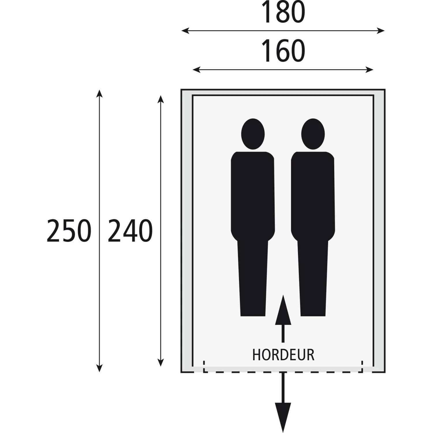 Bardani Escape 180 pop up tent Bardani Escape 180 Pop Up Tent -Buiten Kamperen Winkel 112129 900 04 1