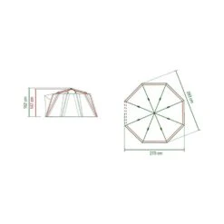 Coleman OctaGo Koepeltent 6 Coleman OctaGo Koepeltent -Buiten Kamperen Winkel 112330 200 05 1