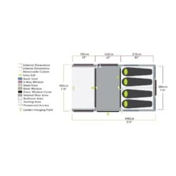 Zempire Evo TM V 2 Opblaasbare Tent 2022 9 Zempire Evo TM V 2 Opblaasbare Tent 2022 -Buiten Kamperen Winkel 112388 300 08 1