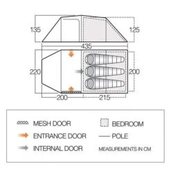 Vango Omega 350 Lichtgewicht Tunneltent Pamir Green 4 Vango Omega 350 Lichtgewicht Tunneltent Pamir Green -Buiten Kamperen Winkel 112456 300 03 1