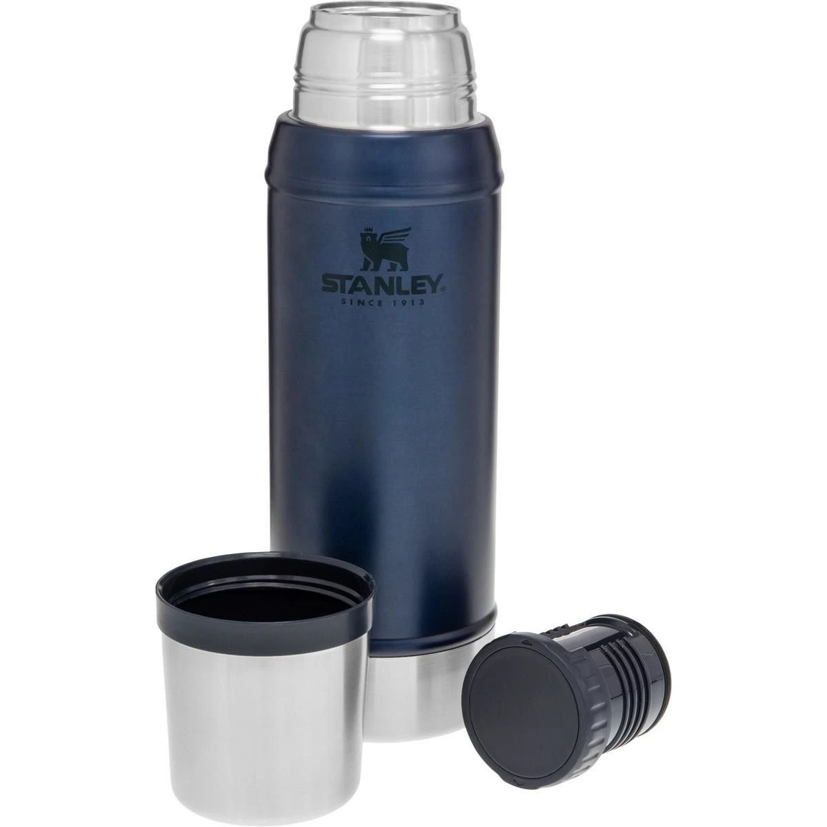 Stanley PMIClassic Vacuüm thermosfles 750 ml nightfall Stanley PMIClassic Vacuüm Thermosfles 750 Ml Nightfall -Buiten Kamperen Winkel 115025 200 02