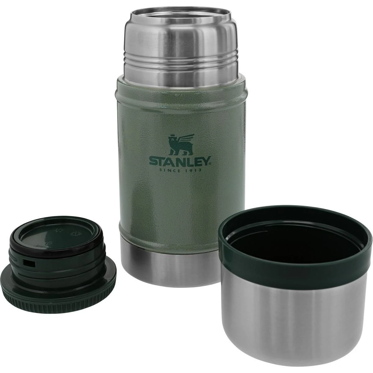 Stanley PMIClassic Legendary thermosbeker 710 ml hammertone green Stanley PMIClassic Legendary Thermosbeker 710 Ml Hammertone Green -Buiten Kamperen Winkel 115028 300 02 2