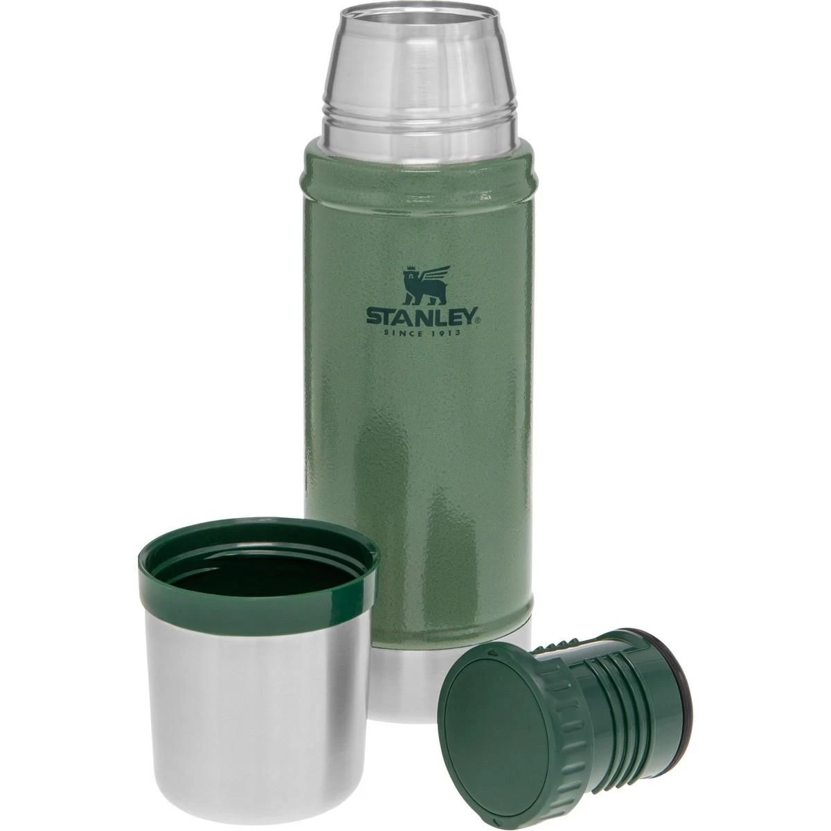 Stanley PMIClassic Vacuüm thermosbeker 470 ml hammertonegreen Stanley PMIClassic Vacuüm Thermosbeker 470 Ml Hammertonegreen -Buiten Kamperen Winkel 115042 300 02 3