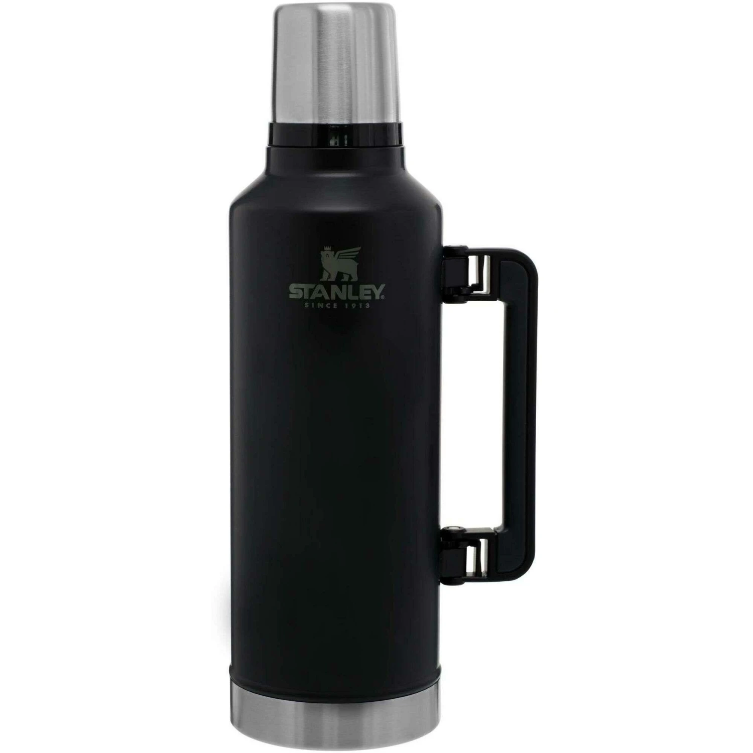 Stanley PMIThe Legendary Classic thermosfles 2,3 liter matte black Stanley PMIThe Legendary Classic Thermosfles 2,3 Liter Matte Black -Buiten Kamperen Winkel 115074 990 01