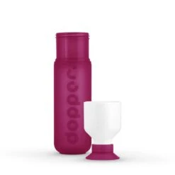Dopper Original Drinkfles 450 Ml Funky Fuchsia -Buiten Kamperen Winkel 115788 700 03