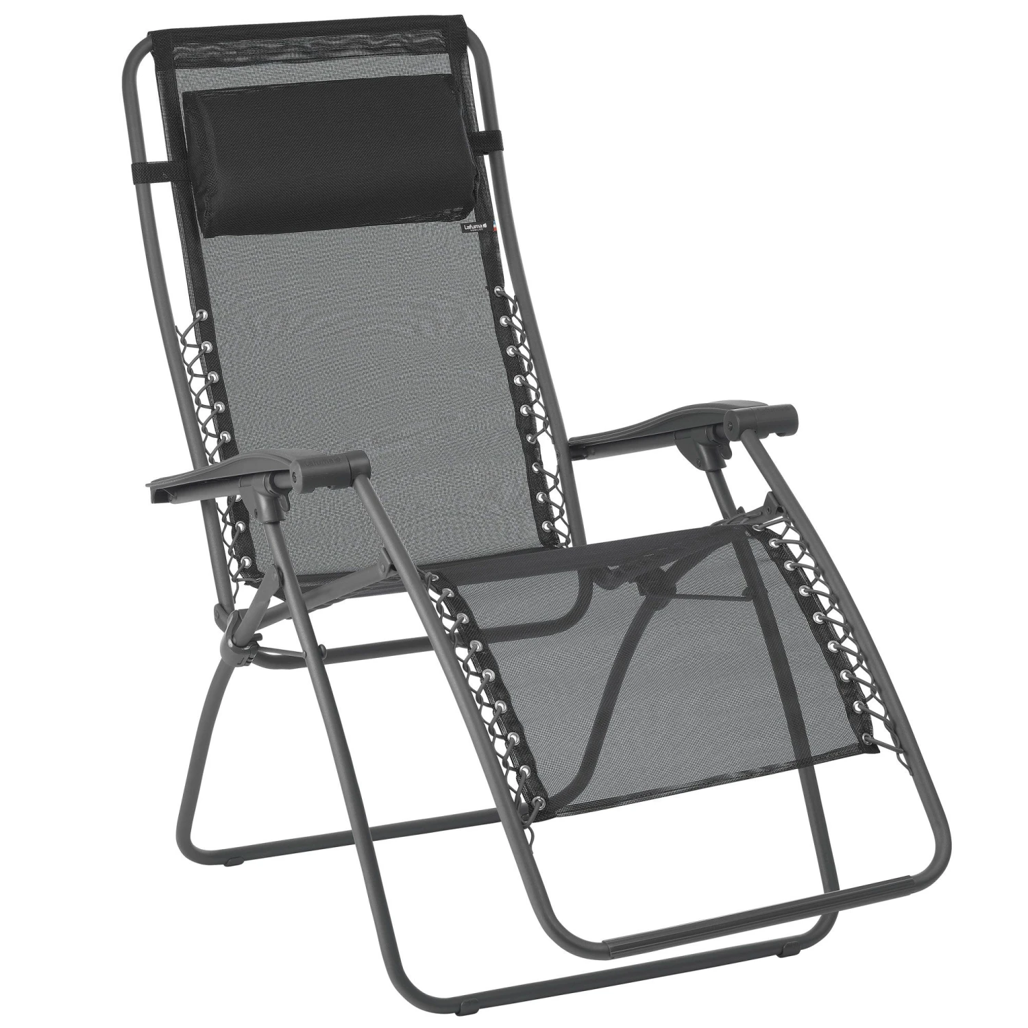 Lafuma RSXA Relaxstoel noir Lafuma RSXA Relaxstoel Noir -Buiten Kamperen Winkel 115845 990 01 1