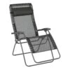Lafuma RSXA Clip XL Batyline Iso Relaxstoel Black -Buiten Kamperen Winkel 115851 990 01