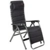 Crespo AP-232 Air-Deluxe Relaxstoel Zwart -Buiten Kamperen Winkel 115912 990 01