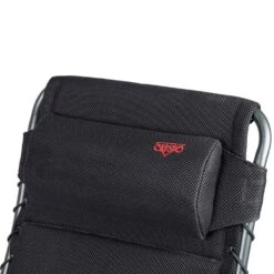 Crespo AP-232 Air-Deluxe Relaxstoel Zwart -Buiten Kamperen Winkel 115912 990 04 2