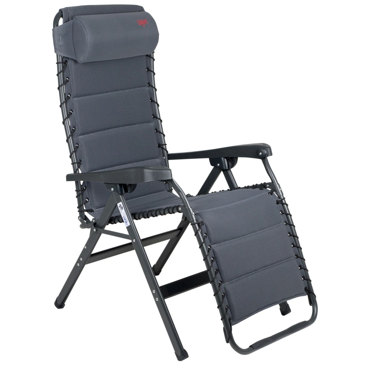 Crespo AP-232 Air-Deluxe relaxstoel grijs Crespo AP-232 Air-Deluxe Relaxstoel Grijs -Buiten Kamperen Winkel 115914 900 01