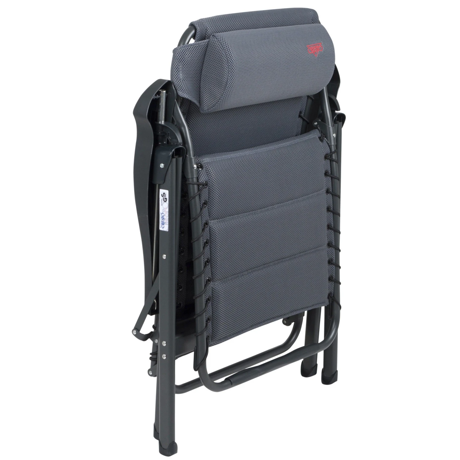 Crespo AP-232 Air-Deluxe relaxstoel grijs Crespo AP-232 Air-Deluxe Relaxstoel Grijs -Buiten Kamperen Winkel 115914 900 03 1