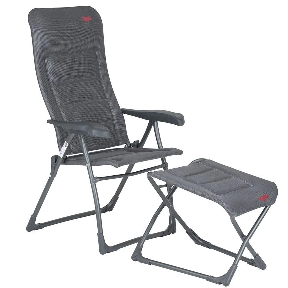 Crespo AP-231 Air-Deluxe voetenbank grijs Crespo AP-231 Air-Deluxe Voetenbank Grijs -Buiten Kamperen Winkel 115931 900 04 2