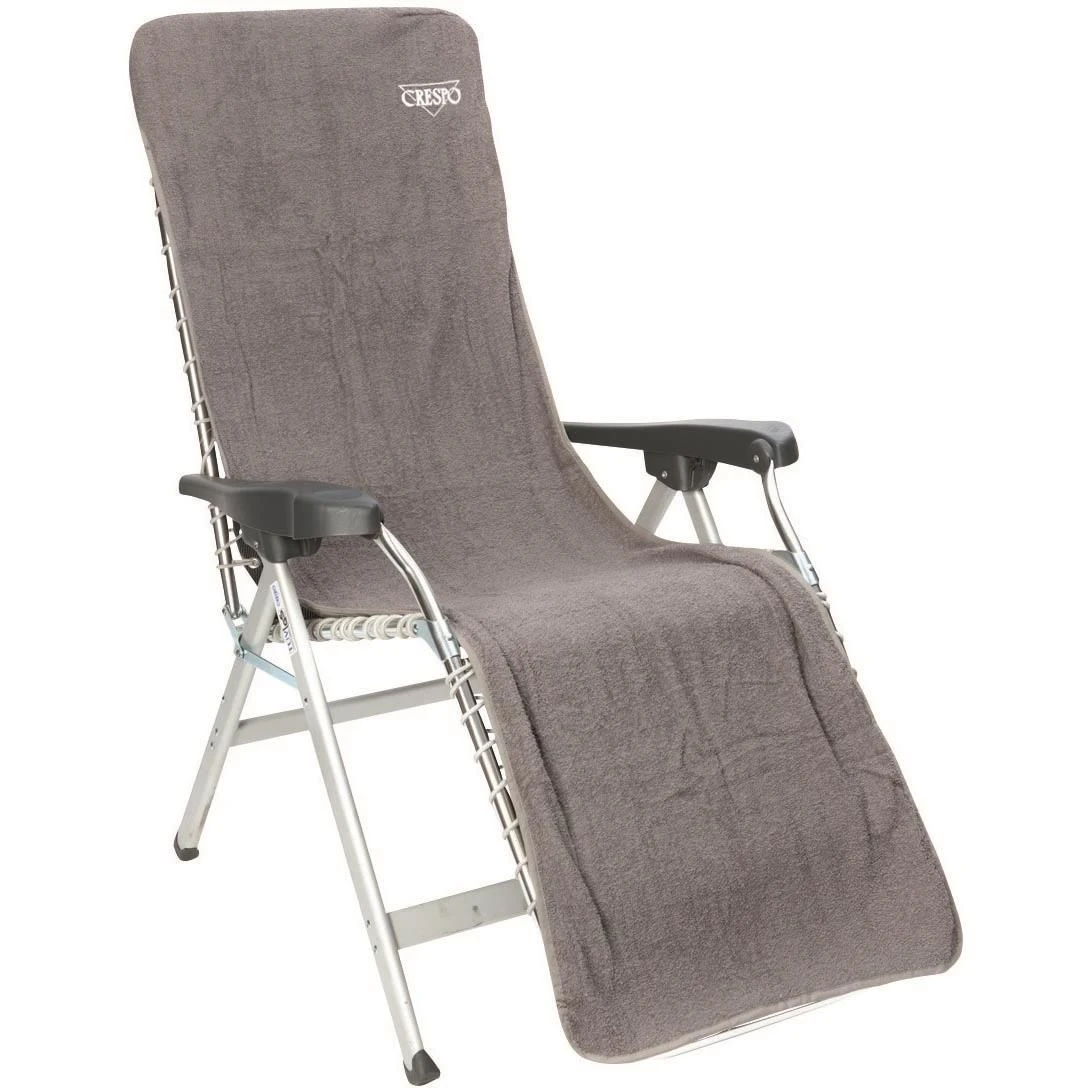 Crespo Badstof hoes L relaxstoel grijs Crespo Badstof Hoes L Relaxstoel Grijs -Buiten Kamperen Winkel 115938 900 01 3