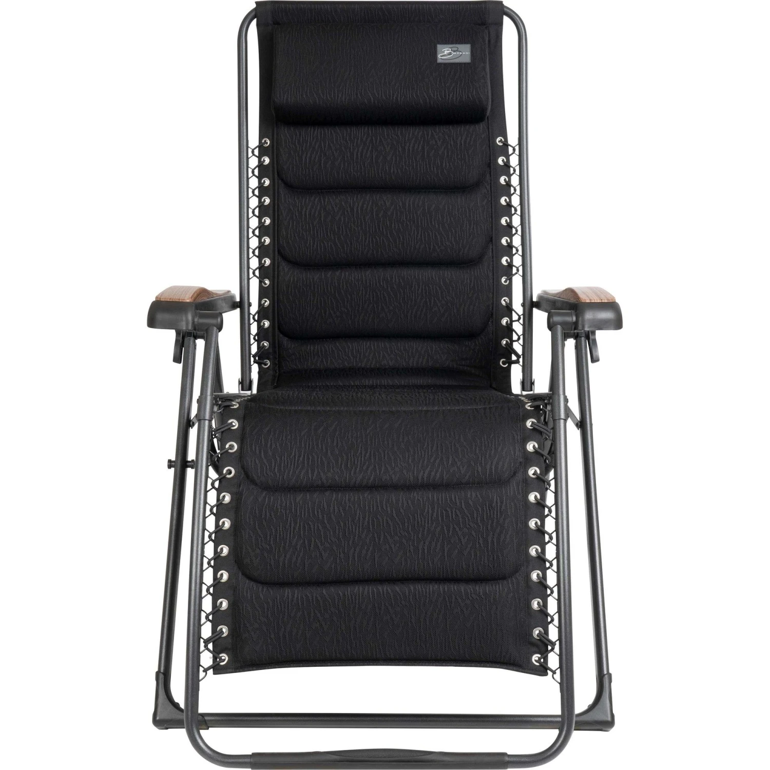 Bardani Riposo Alu 3D Comfort relaxstoel zebra black Bardani Riposo Alu 3D Comfort Relaxstoel Zebra Black -Buiten Kamperen Winkel 116064 990 03 1