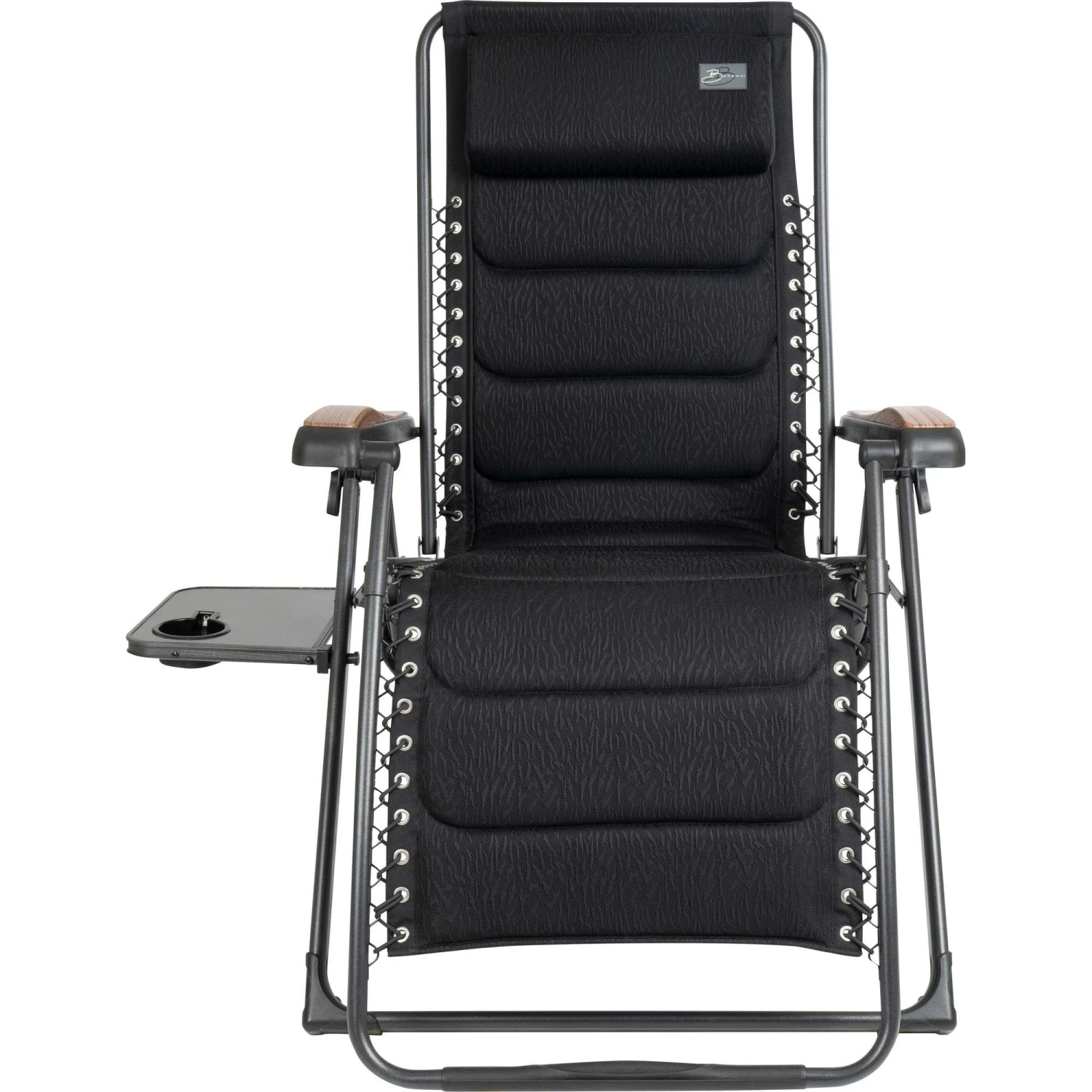 Bardani Riposo Alu 3D Comfort relaxstoel zebra black Bardani Riposo Alu 3D Comfort Relaxstoel Zebra Black -Buiten Kamperen Winkel 116064 990 04 1