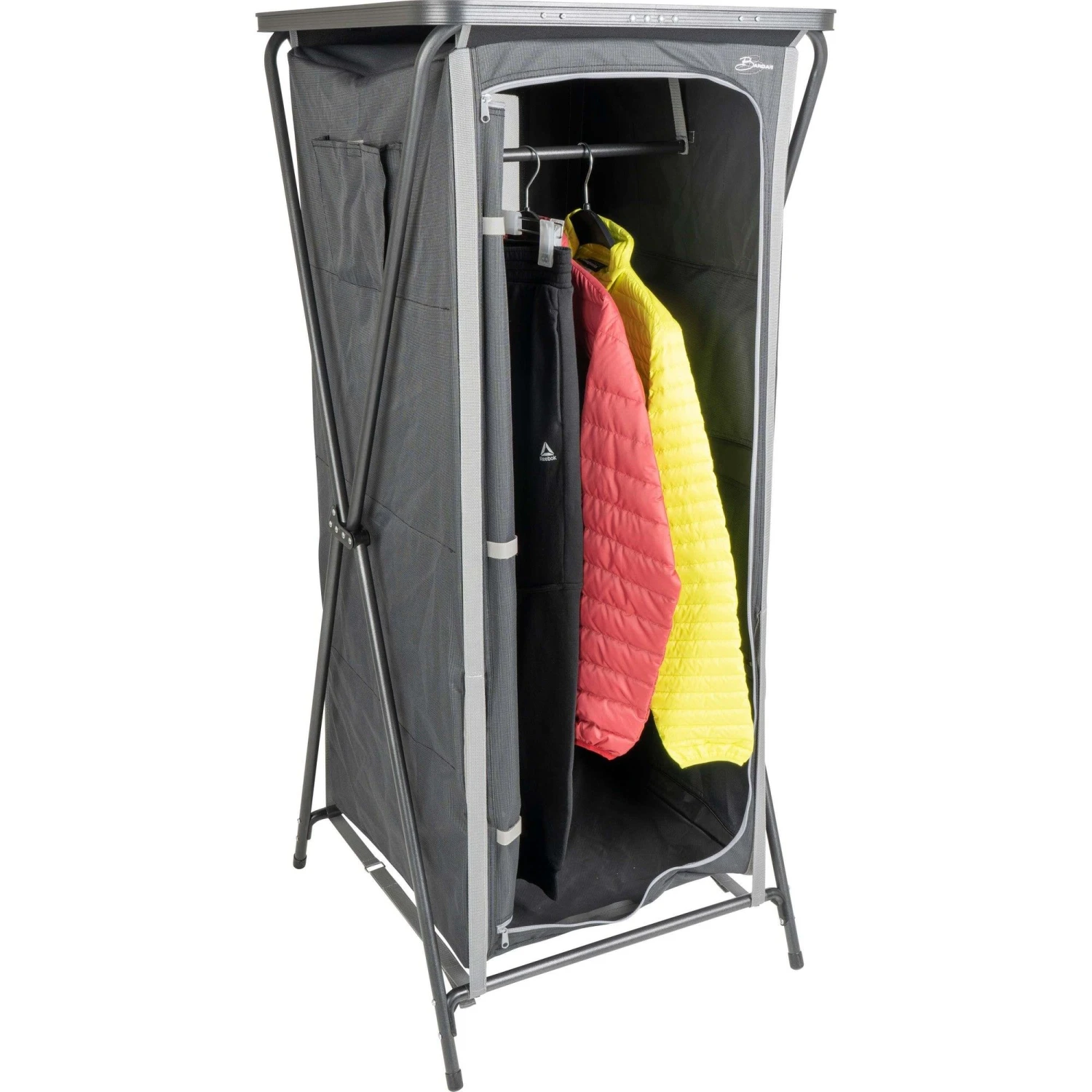 Bardani Ripiani X4 campingkast graphite grey Bardani Ripiani X4 Campingkast Graphite Grey -Buiten Kamperen Winkel 116106 900 05