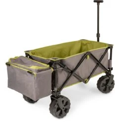 Safarica Caprice Deluxe Strandtrolley Grijs Groen 3 Safarica Caprice Deluxe Strandtrolley Grijs Groen -Buiten Kamperen Winkel 116123 900 02 1