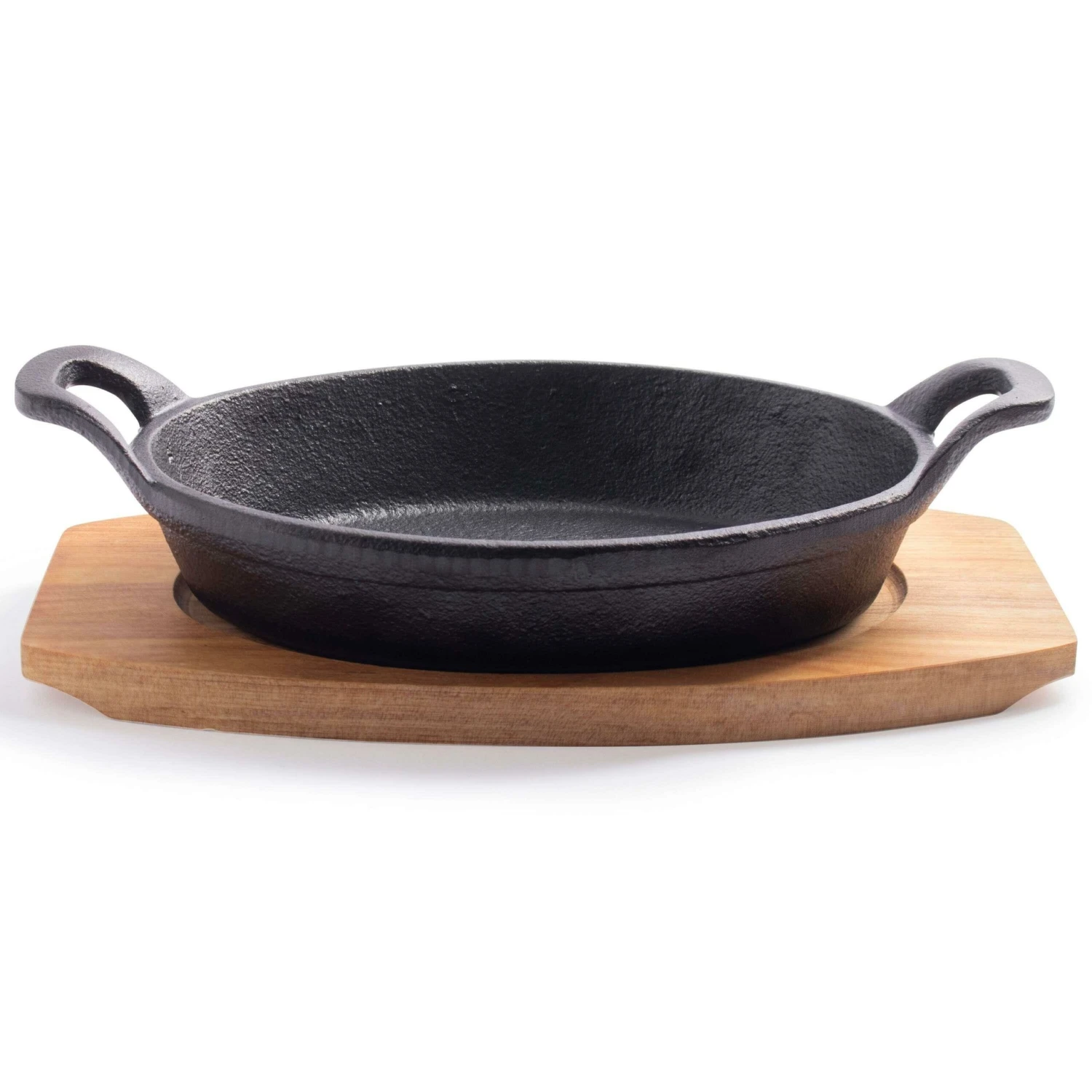 Gusta Gietijzeren serveerpan met bamboe houten plank 27,5 cm Gusta Gietijzeren Serveerpan Met Bamboe Houten Plank 27,5 Cm -Buiten Kamperen Winkel 117517 990 01 scaled