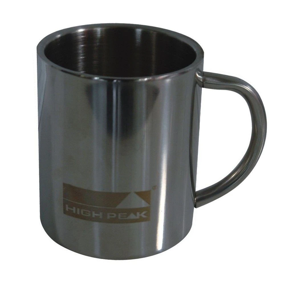 High PeakDubbelwandige mok 300 ml zwart High PeakDubbelwandige Mok 300 Ml Zwart -Buiten Kamperen Winkel 138017 990 01