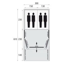 Bardani AirWave 300 Deluxe TC Opblaasbare Tent 2023 7 Bardani AirWave 300 Deluxe TC Opblaasbare Tent 2023 -Buiten Kamperen Winkel 139618 180 06 2