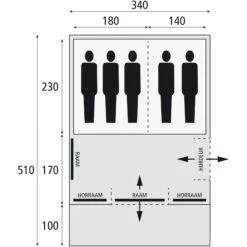 Bardani Spitfire 340 RSTC Tunneltent 2023 8 Bardani Spitfire 340 RSTC Tunneltent 2023 -Buiten Kamperen Winkel 139628 180 07 1