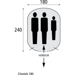 Safarica Cheetah 180 Pop Up Tent 6 Safarica Cheetah 180 Pop Up Tent -Buiten Kamperen Winkel 139680 900 05