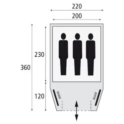 Bardani Stelvio 220 Koepeltent 2023 8 Bardani Stelvio 220 Koepeltent 2023 -Buiten Kamperen Winkel 139681 000 07