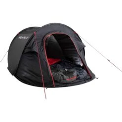 High PeakVision 3 Pop Up Tent Black 6 High PeakVision 3 Pop Up Tent Black -Buiten Kamperen Winkel 139714 990 05