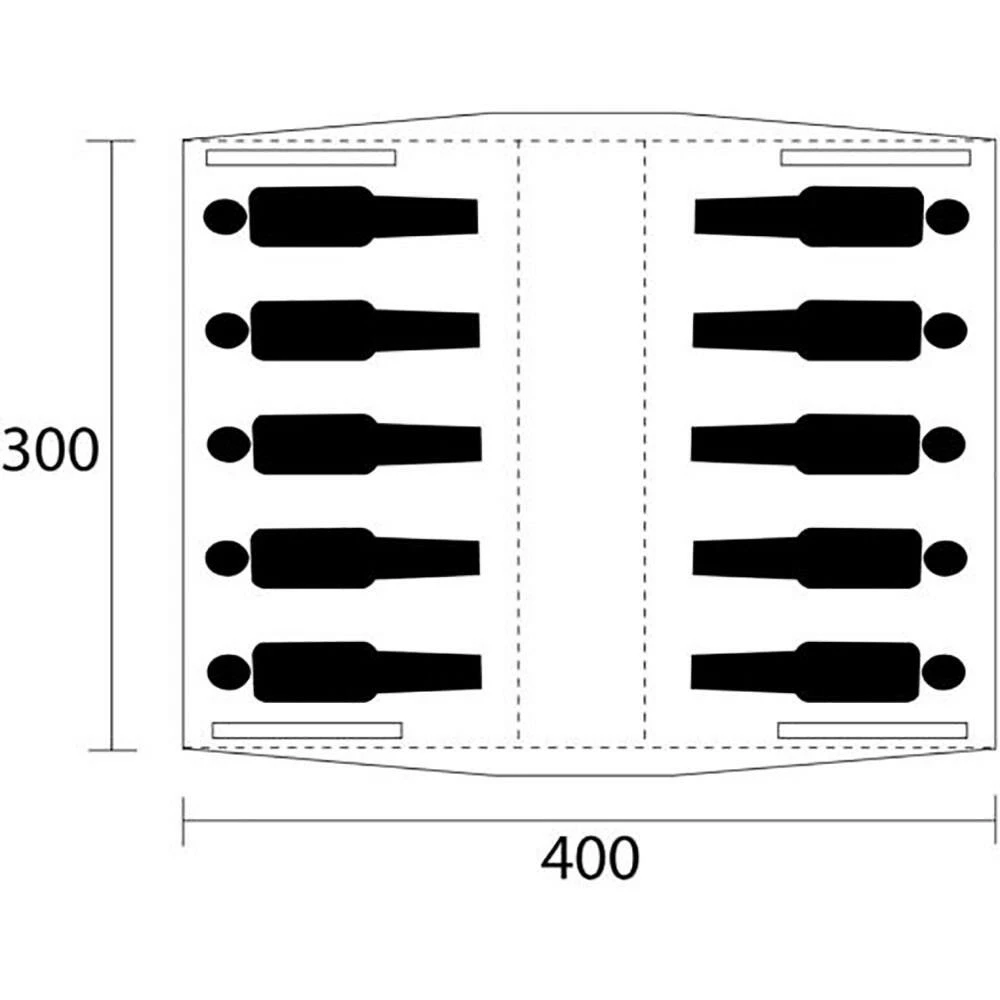 De WitTrippstein Super Premium groepstent groen De WitTrippstein Super Premium Groepstent Groen -Buiten Kamperen Winkel 139906 000 02