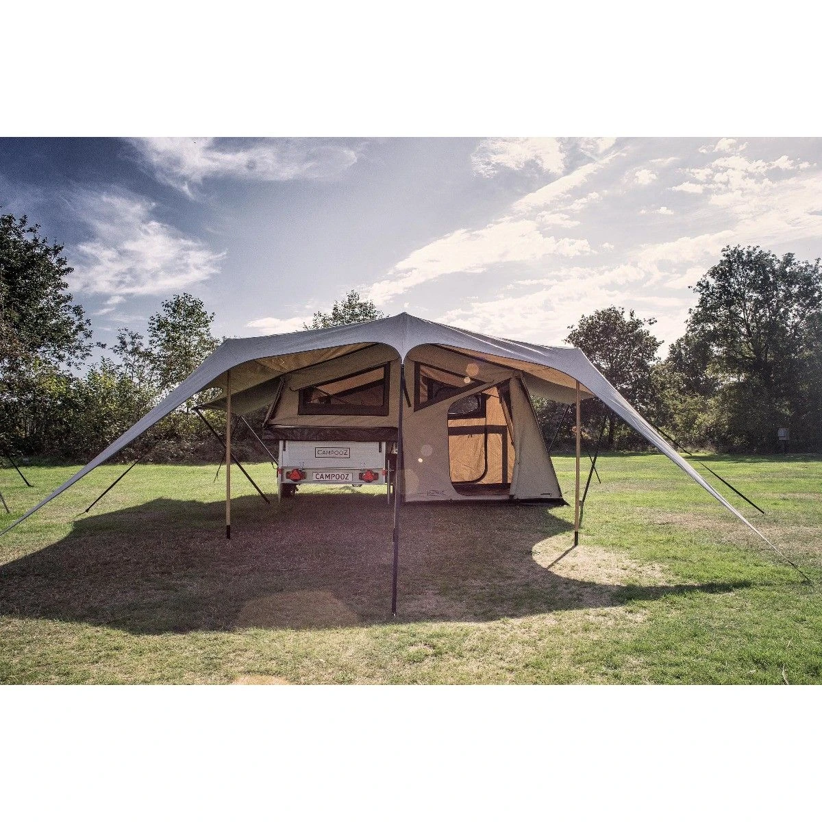 Campooz Fat Freddy Trekking vouwwagen inclusief trekking luifel Campooz Fat Freddy Trekking Vouwwagen Inclusief Trekking Luifel -Buiten Kamperen Winkel 140059 000 01