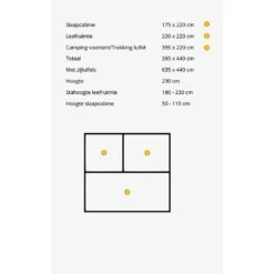 Campooz Fat Freddy Camping Vouwwagen Inclusief Voortent -Buiten Kamperen Winkel 140060 000 02 1