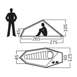 Nordisk Svalbard 1 PU Lichtgewicht Tunneltent 10 Nordisk Svalbard 1 PU Lichtgewicht Tunneltent -Buiten Kamperen Winkel 142179 300 09