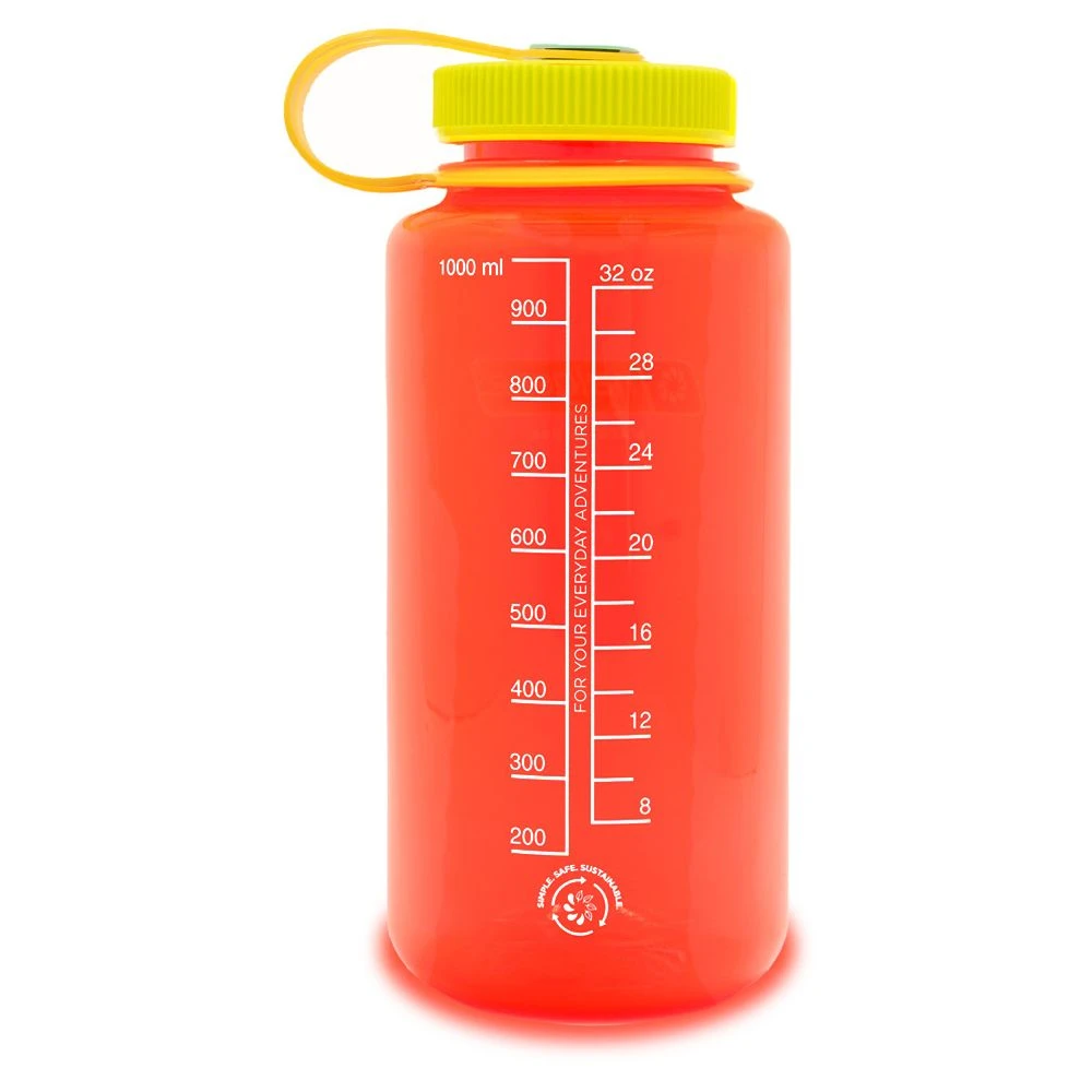 Nalgene Wide Mouth Sustain drinkfles 1 liter pomegranate Nalgene Wide Mouth Sustain Drinkfles 1 Liter Pomegranate -Buiten Kamperen Winkel 142344 470 02