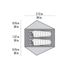 MSR Freelite 2 Lichtgewicht Tent Groen 10 MSR Freelite 2 Lichtgewicht Tent Groen -Buiten Kamperen Winkel 147641 300 09
